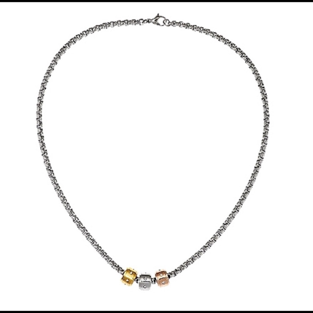 🌷 STAINLESS STEEL CHARM NECKLACE - Picture 5 of 6